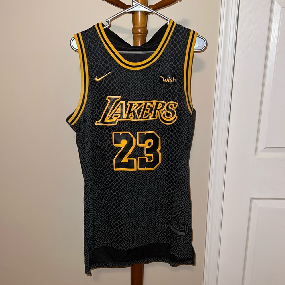 LeBron James mamba Lakers jersey